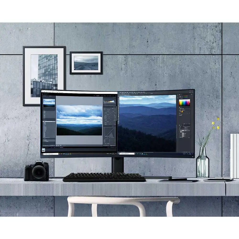 Original Xiaomi 34 inches Curved Computer Display Monitor 4K HD super wide view Gaming Monitor Display 34 Inch screen