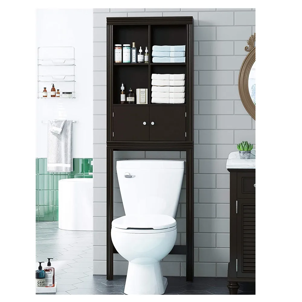 Домашняя полка Cao Xian Hi для ванной комнаты над унитазом, шкаф для ванной комнаты, органайзер над унитазом, шкаф для экономии пространства