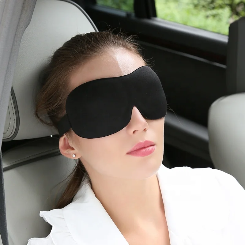 Factory Customization 3D Sleeping Eye Mask High Resilient Sponge Lightweight And Comfortable Travel Blindfold