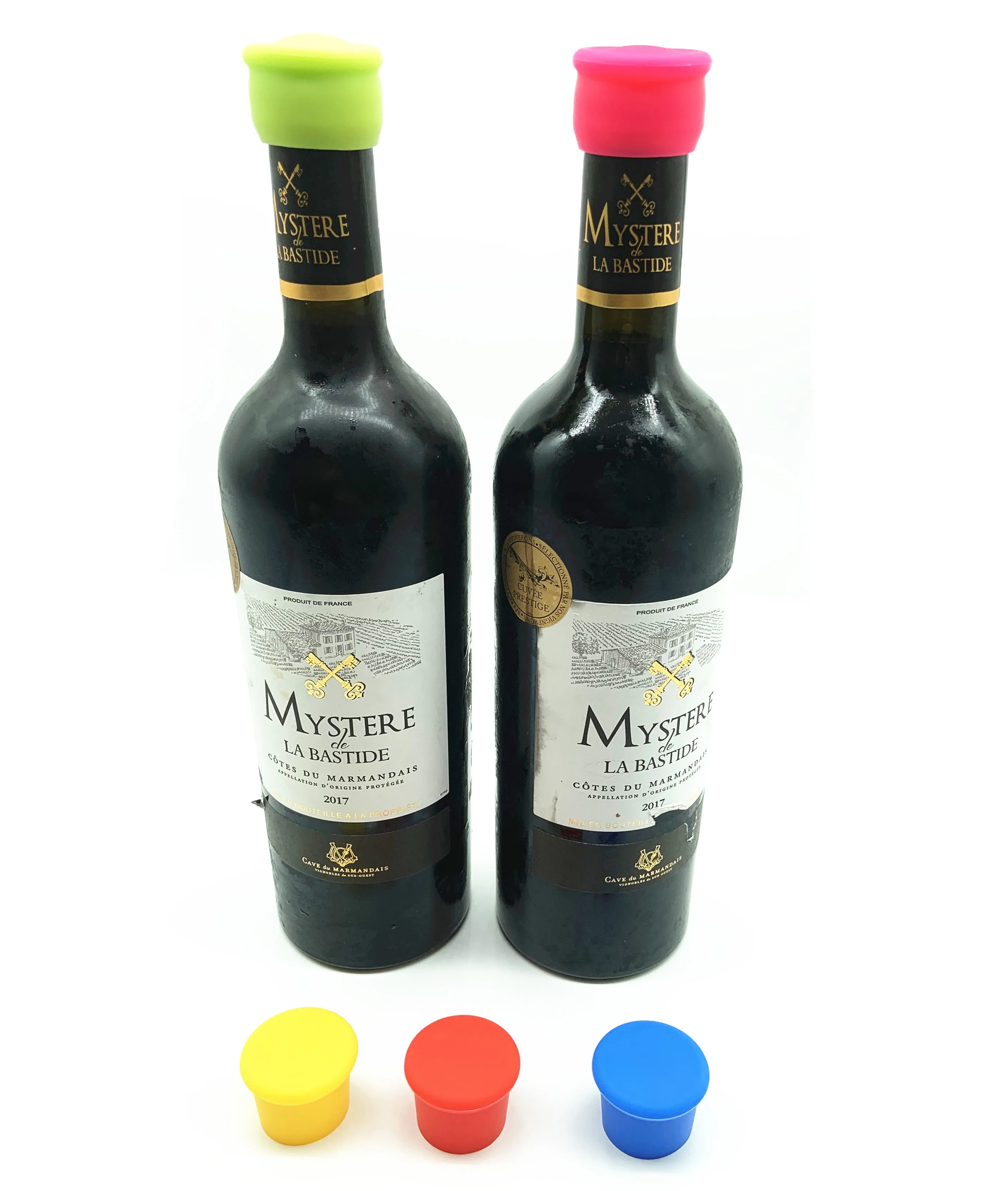 Silicone Wine Bottle Stopper Anti-Volatile Wine Bottle  Beer Seal Glass Stopper Champagne Stopper