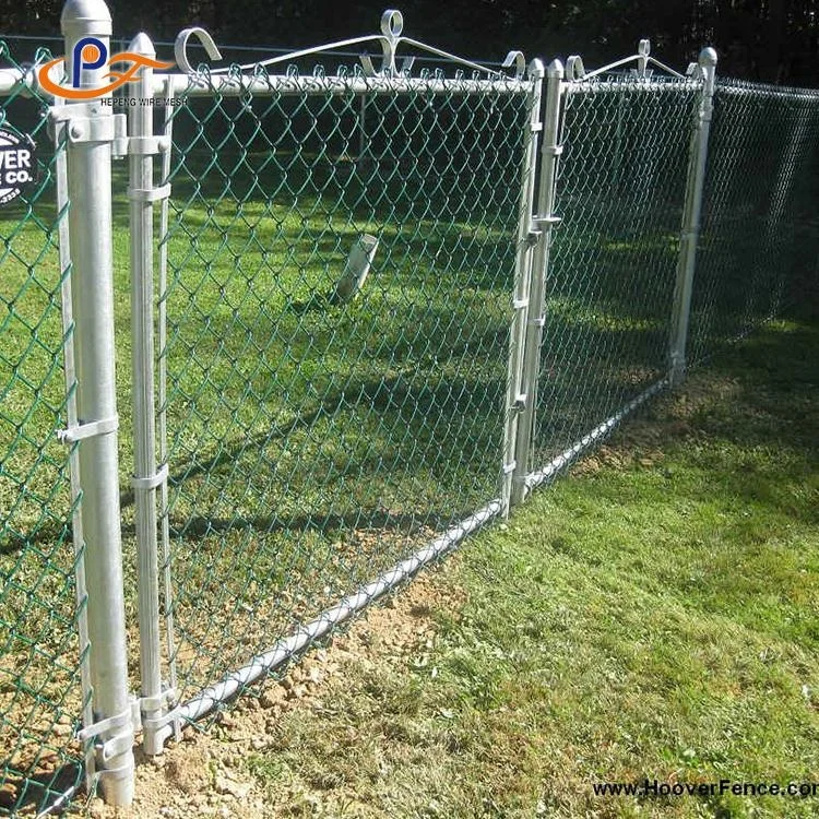 Wholesale Customized Hardware Cloth Galvanized Cyclonic Mesh Iron Metal Wire Net Chain Link Fence For Fencing