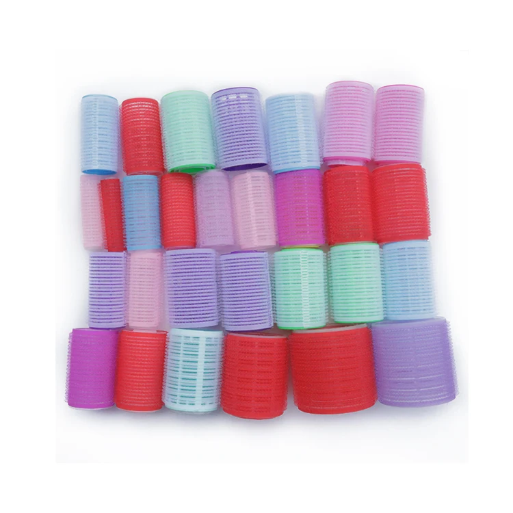 Custom Packaging Fashion Hair Roller Plastic Hair Accessories Tools Hairdressing Curlers Hair Curlers Rollers