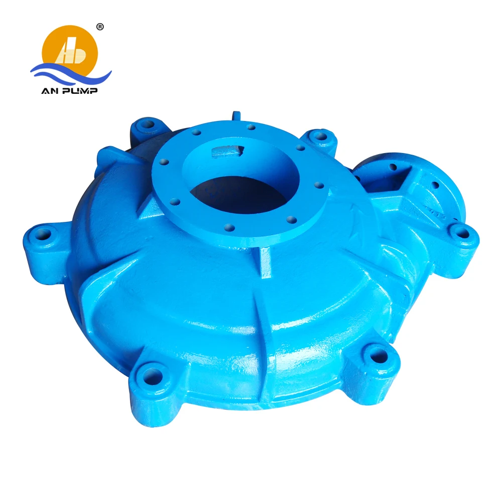 Abrasive slurry pump parts, throat bush