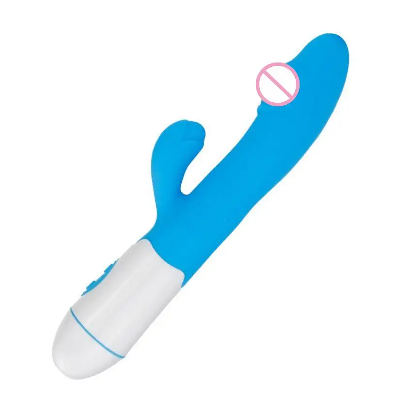 Realistic Dual Rabbit Dildos Woman G-Sports Clitoris Massager Stimulation Sex Toys Dildo Vibrator For Women