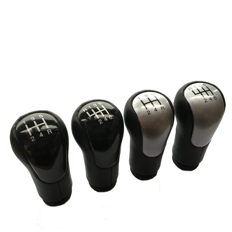 Automatic manual custom car gear shift knob stick cover lever shifter logo leather stitcher button flower