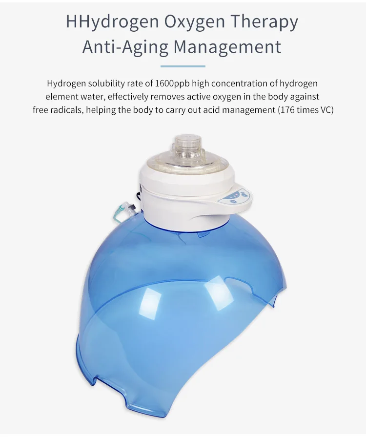 BOWKET H2O2 Facial Skin Care Spa Moisturizing Mask Beauty Atomizer  Hydrogen Mask Machine oxygen jet