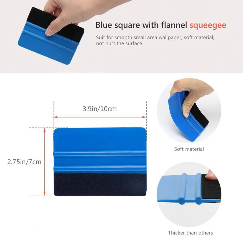 17 Pieces Vehicle Window Tint Tool Kit Car Glass Protective Film Wrapping Installation Set