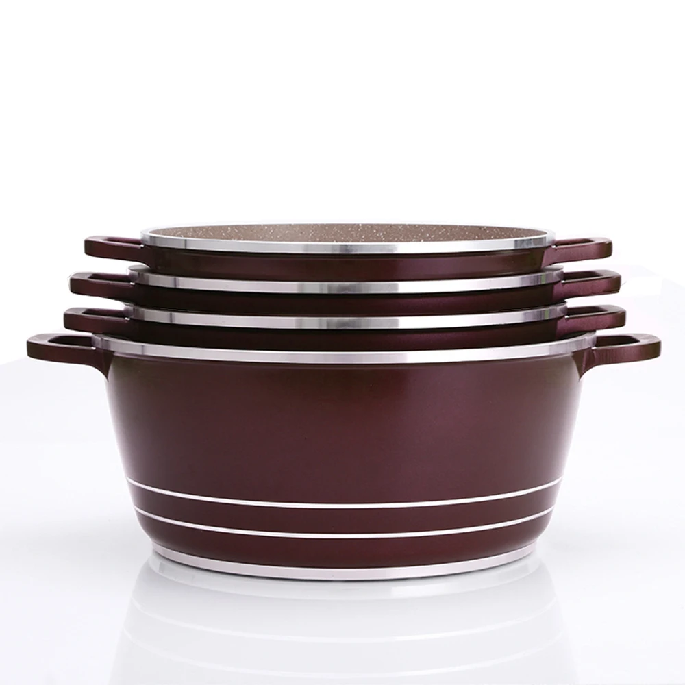 
Camping Cooking Set Aluminum Cookware Cooking Utensils Non Stick Cookware Set 