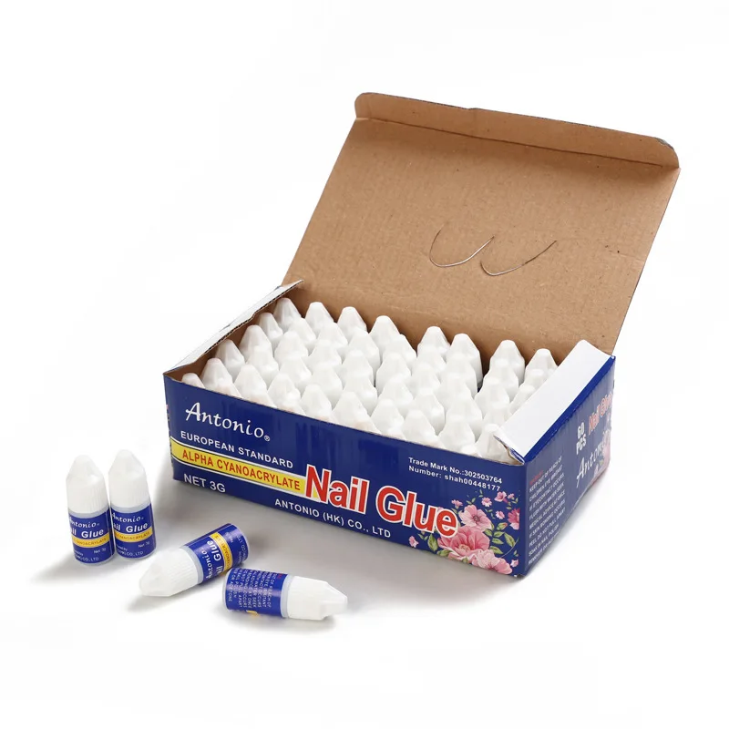 Logo Custom Private Label Nail Gel Glue For Press On Nail Or Nail Rhinestones Glue