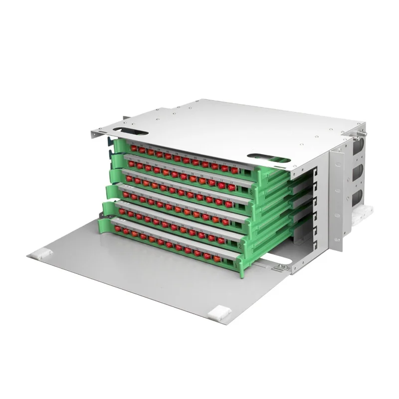 SC square port FC round port 144 core LC small square port single mode multi mode ODF  72 fiber