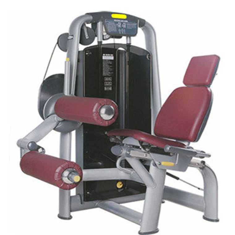 Высококачественное Коммерческое оборудование для тренажерного зала горизонтальная машина сгибания ног с утяжелителем