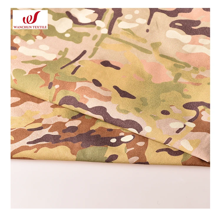 100% Nylon CORDURA  500DX500D Military Printed PU Waterproof Fabric for Bag Outdoor