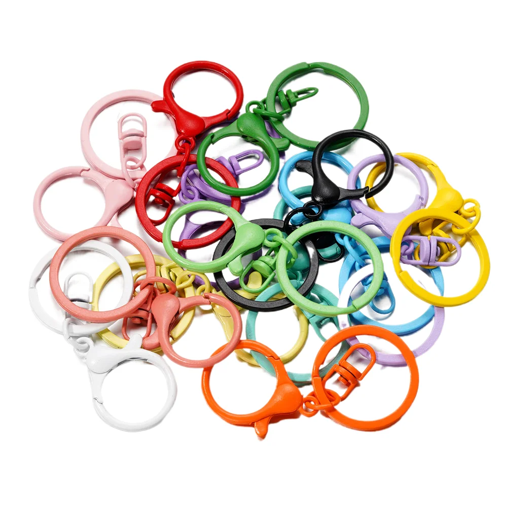 taosheng new paint color eight-figure three-piece set diy key chain doll bag accessories factory direct sales