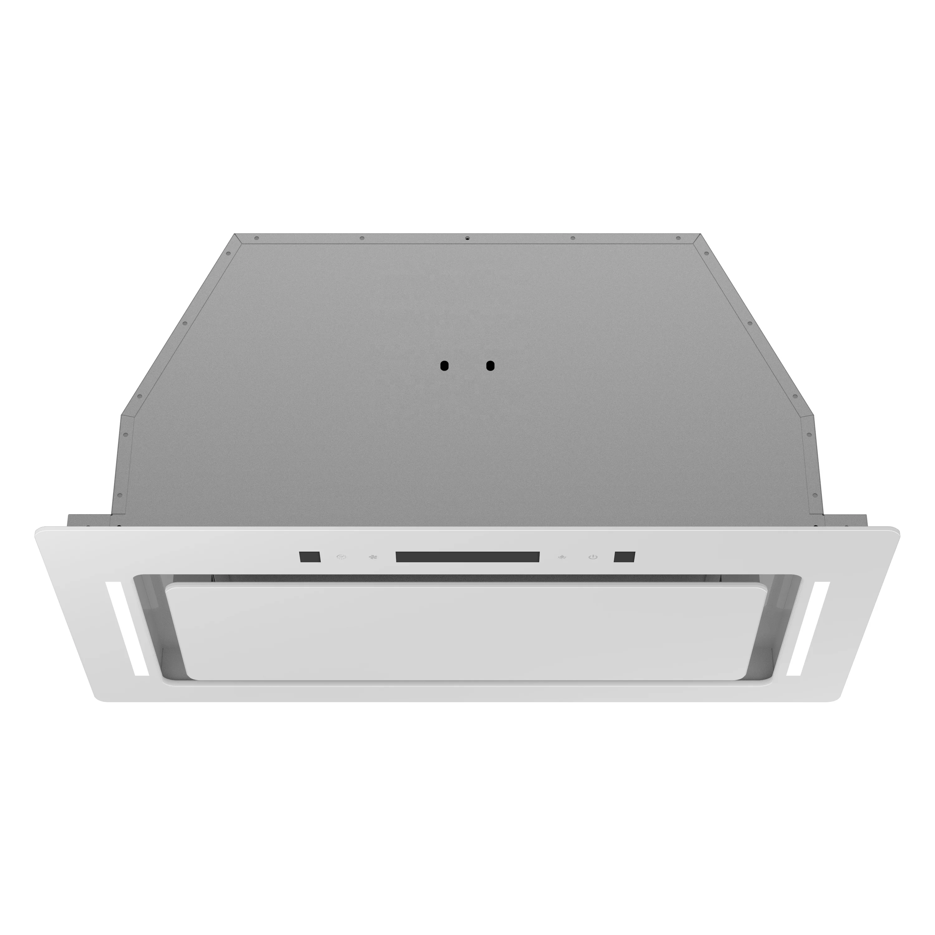 Built-In CB CE Certifications Led Lights Convertible Ducted Ductless Insert Hidden Kitchen Vent Range Hood