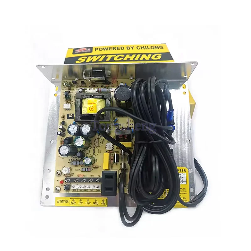 Good quality 9A SSR POWER SUPPLY 110V/220V power supply 5V 9A/ 12V 2A power supply