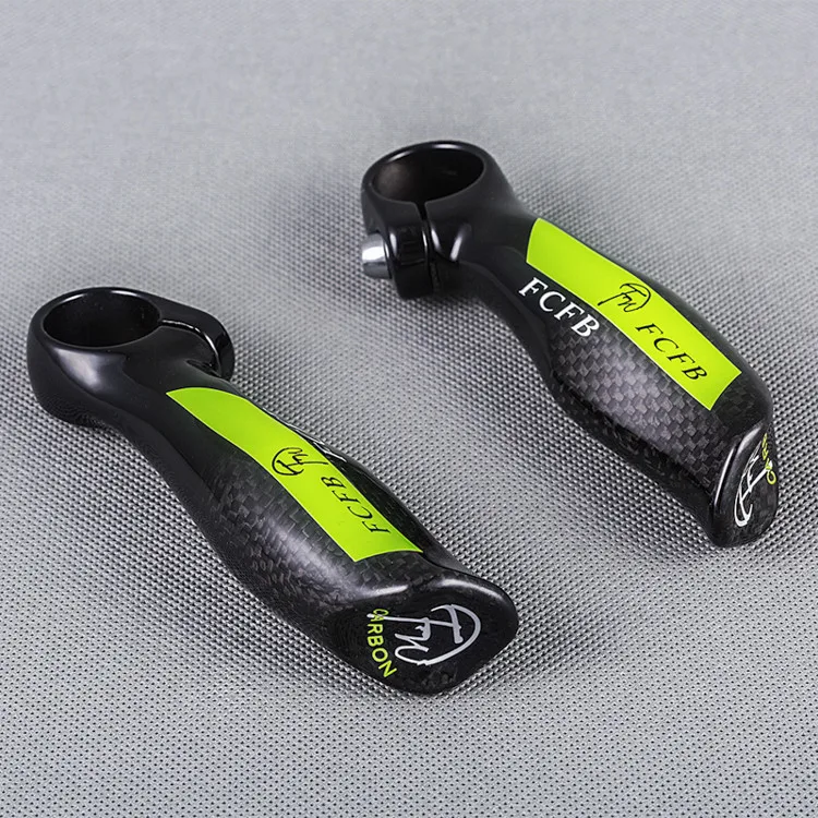 Carbon Fiber Bicycle Mountain Bar Ends Handlebar Bike MTB Small Auxiliary Handlebar