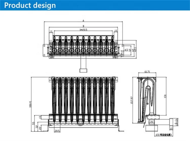 Газовый настенный бойлер водонагреватель запасные части огнеупорный ряд горелка