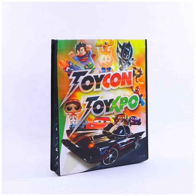 Sedex Factory lead free tote transfer signature swag Messenger Backpack comic-con book non woven backpack bag