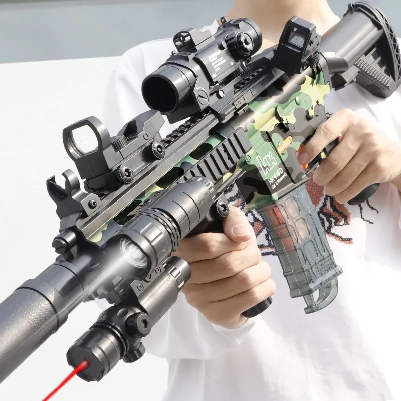 Быстрая доставка большой игрушечный пистолет гель-бластер M416 автоматический гелевый электрический шаровой для взрослых