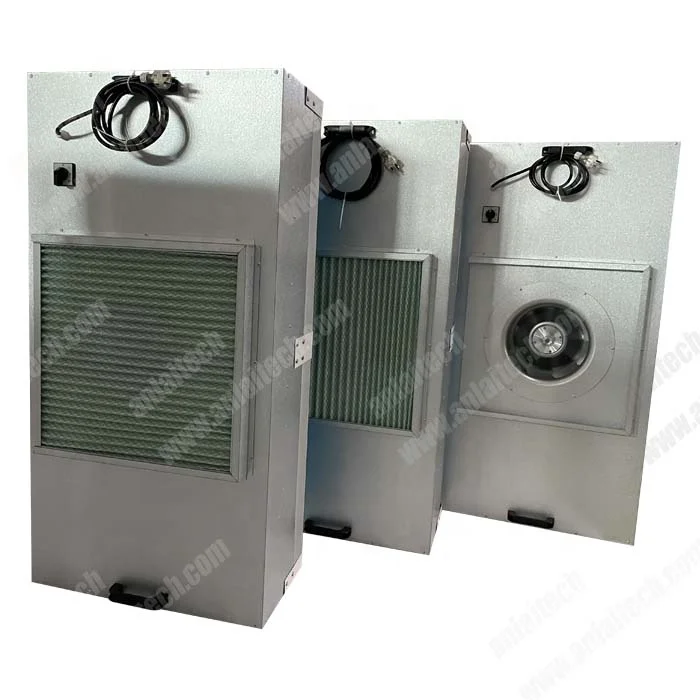 Customized FFU with H14 0.3 Micron 99.99% HEPA Filter Laminar Flow Air Hood 24x48 Hepa Filter H13
