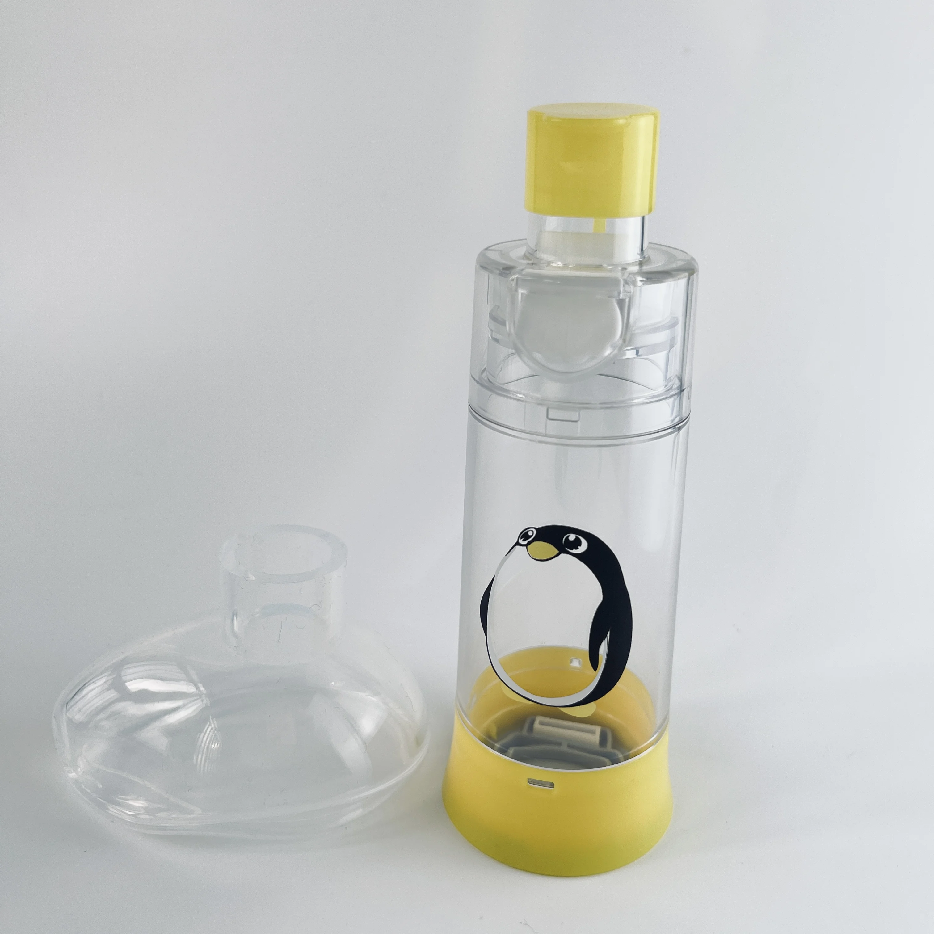 Spacer device for inhaler spacer with Medical Dose Mdi Spacer Aerochamber for Asthma Therapy