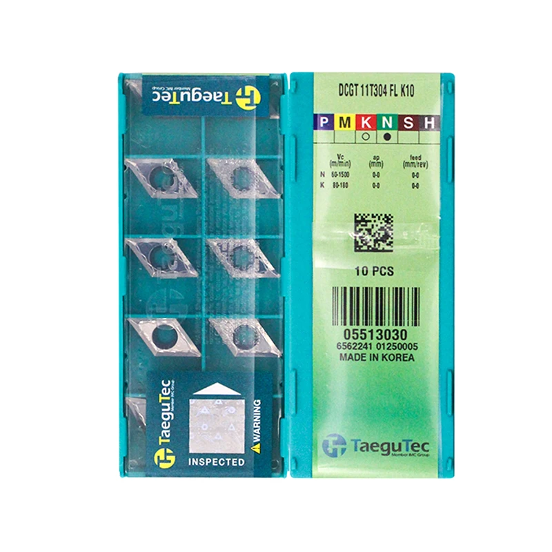DCGT11T304-FL K10 100% Original Inserts Cnc Cutting Tools Tungsten Carbide Insert