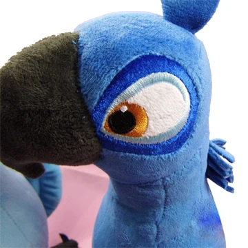 Custom Plush Toys Embroidered Animal Birds Comforter Filled Gift for Birthday