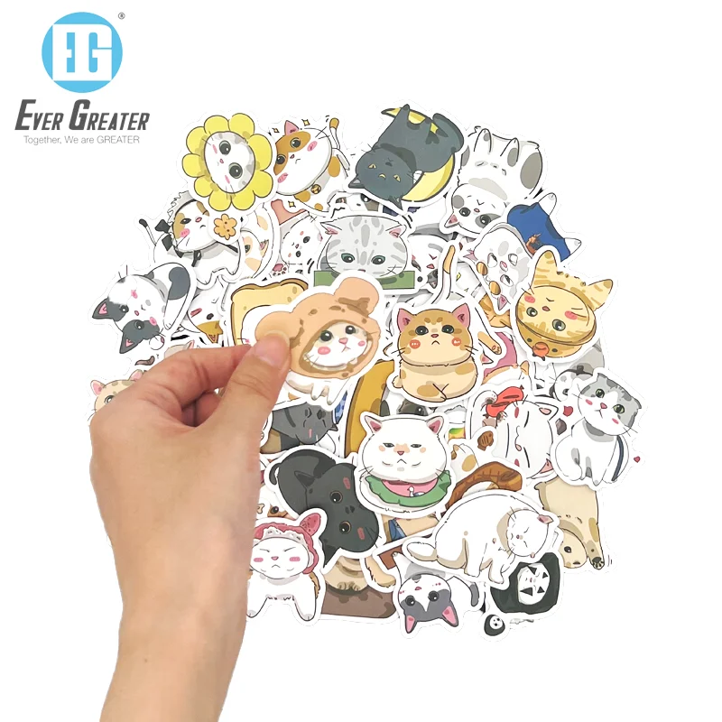 Custom Design Decorative Glass Stickers Permanent Transfer Sticker