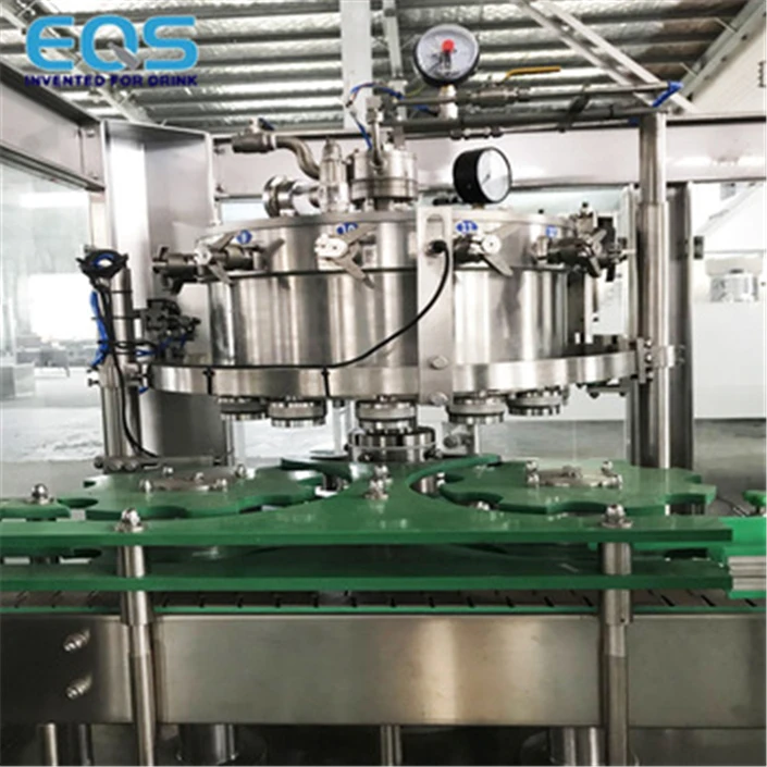 New Design Carbonated Soda Can Beverage Filling Machine