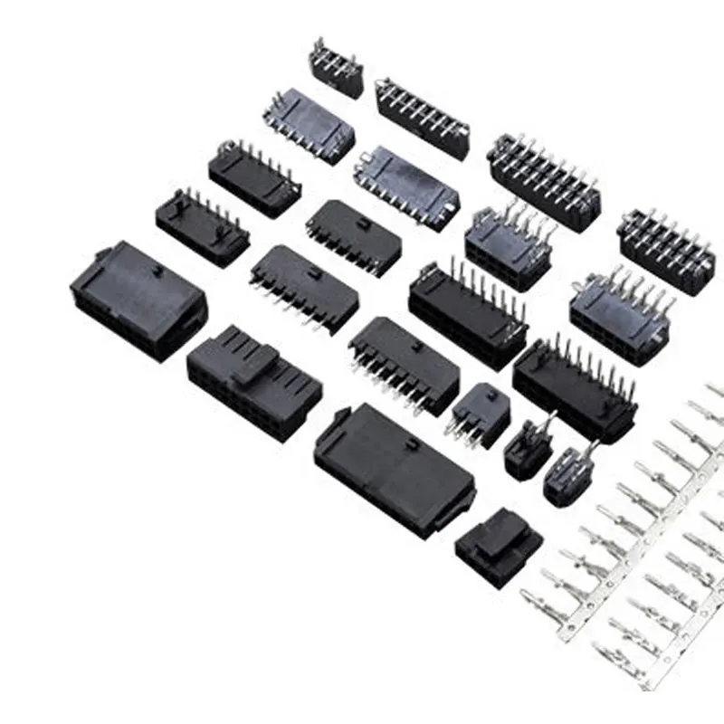 Нейлон 66 материал 6 контактный Molex microfit 3,0 разъем