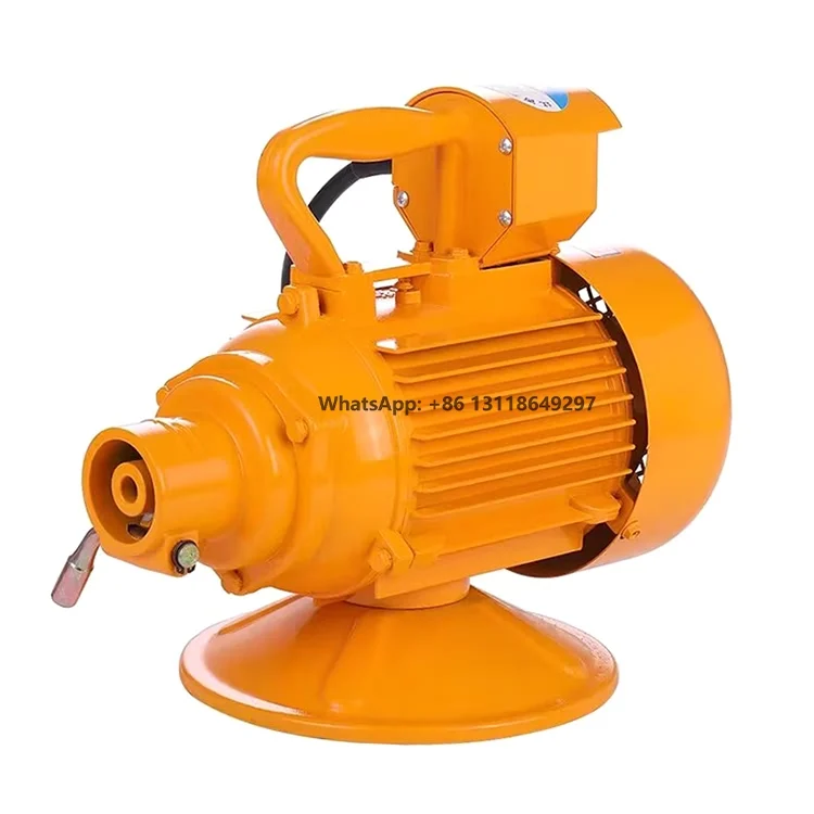 Construction Tool All Copper Wire High Power Vibrator Motor 3KW Three Phase Electric Portable Plug-in Internal Concrete Vibrator
