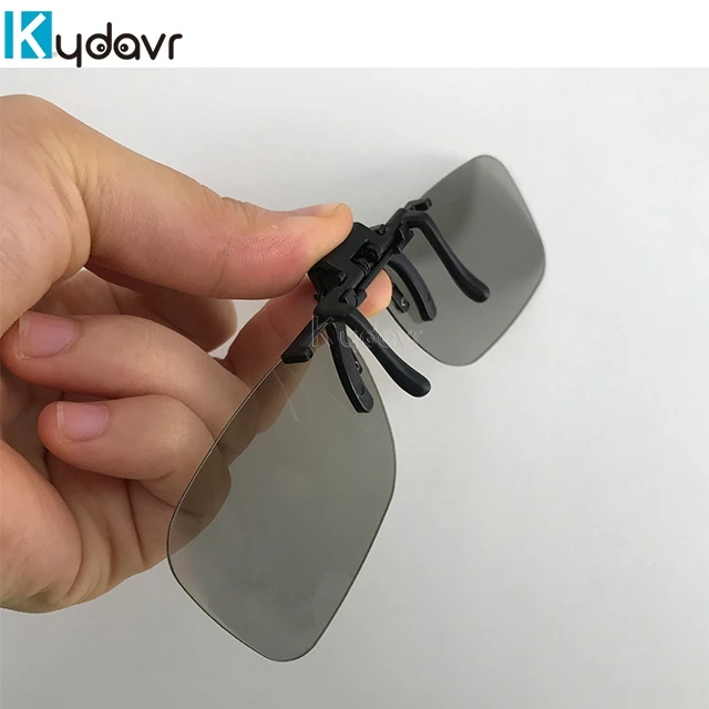  Оптовая продажа поляризованные очки с зажимом 3d-очки для кинотеатра 4D 5D 6D