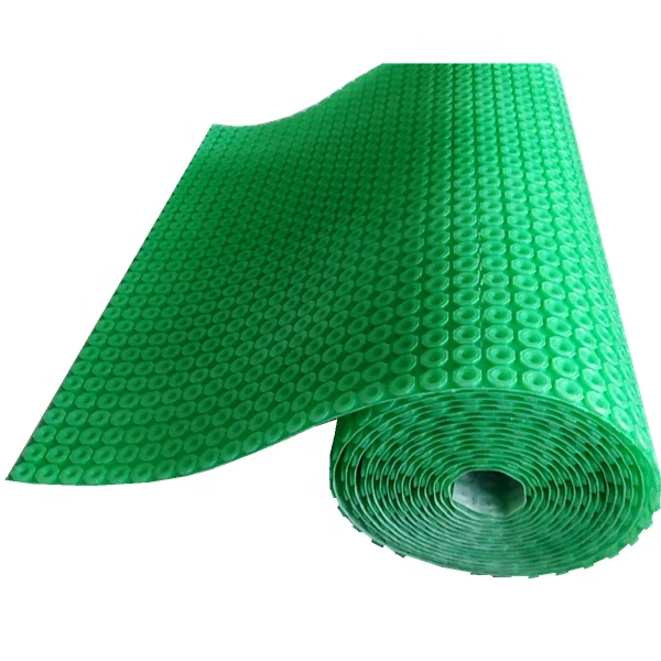 Uncoupling heat OEM ODM price waterproof membrane under floor tiles/uncoupling membrane/flooring underlayment decoupling mat