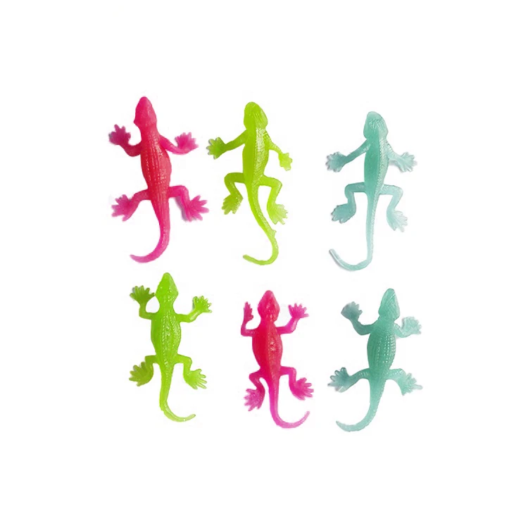 gecko toys for kids toddlers lizard kit artificial model reptile animal figures realistic educational toy children wall crawler