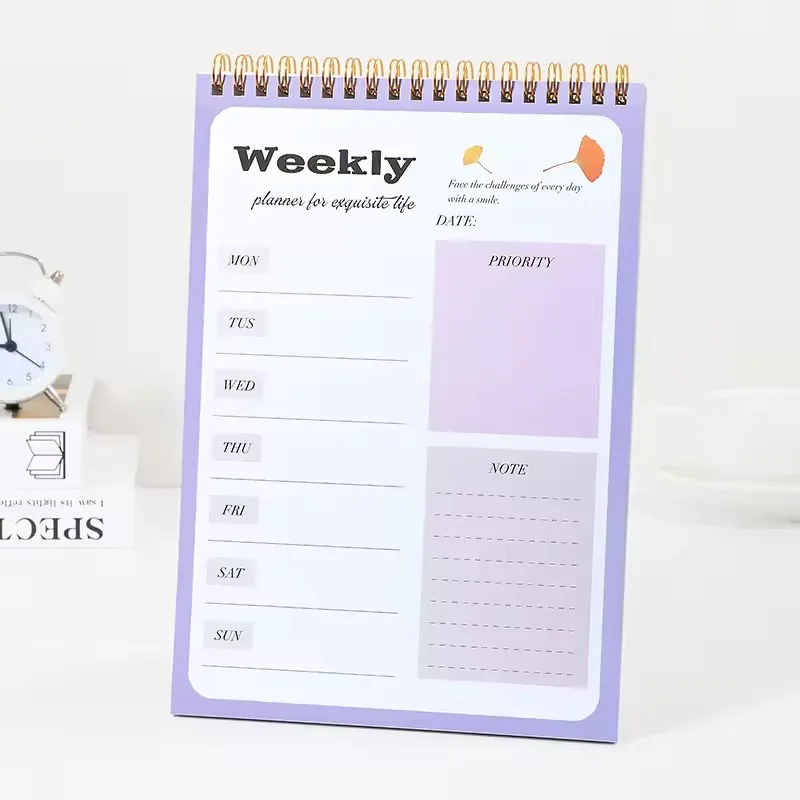 Trending Product  Minimalistic Agenda Sticky Notes To Do List Memo Pads Customized Notebook Planner Posted It Notepad