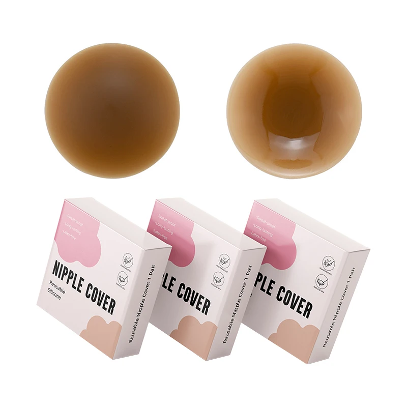 INVISFEEL invisible underwear nipple cover breast petals corsage silicone nipple sticker m breast lifting nipple pad