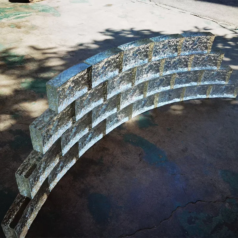 Wholesale glass brick transparent bubble colored glass brick partition wall square solid hollow crystal brick creative color