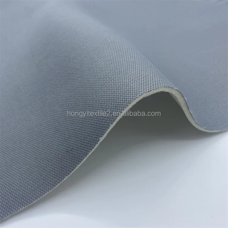 2-6mm Sponge Bonded Upholstery Car Headliner Fabric with foam Car Roof Fabric Car Ceiling Fabric in China