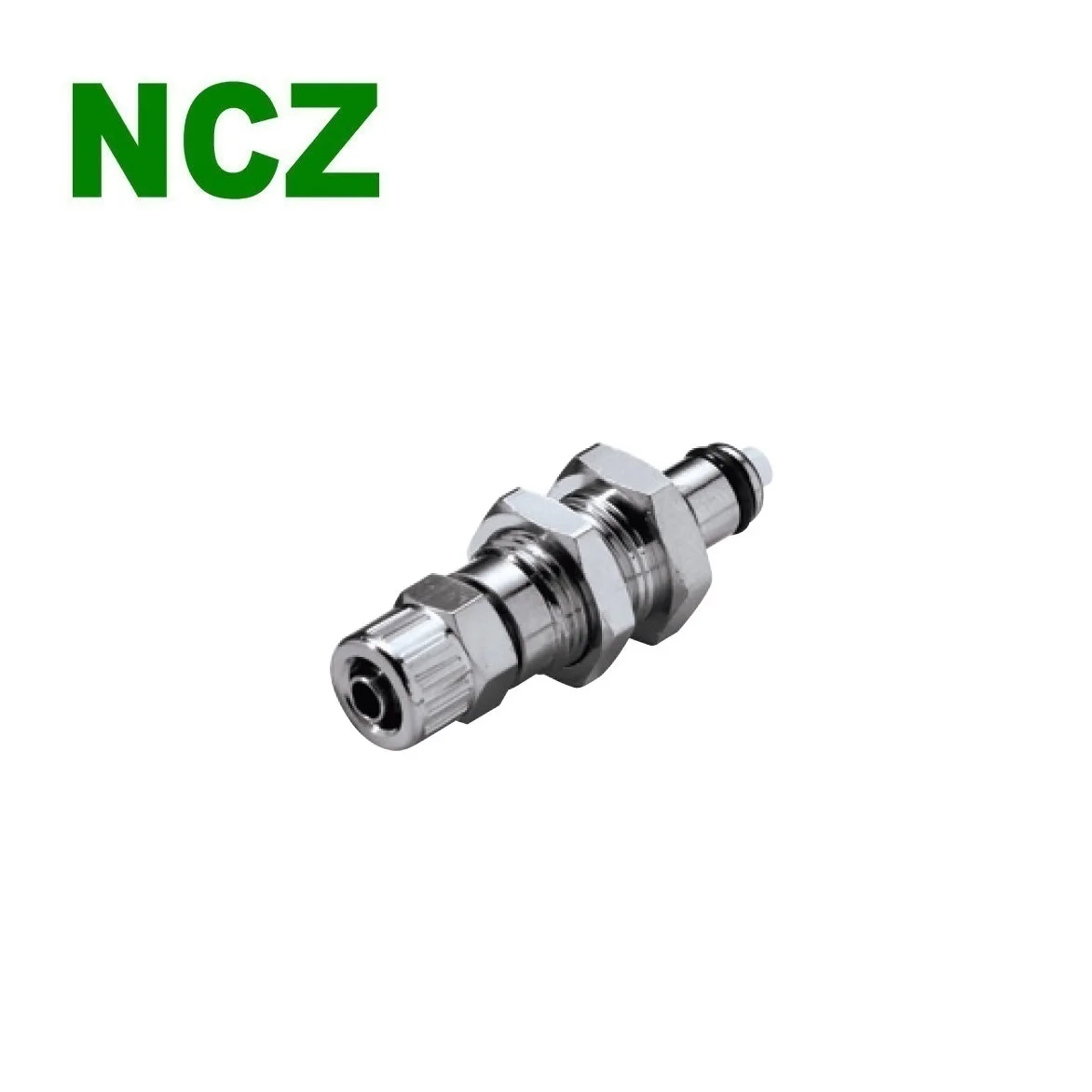 two-touch bulkhead male thread stainless steel Water cooling system medical equipment laser ink jet quick fitting valve/no valve