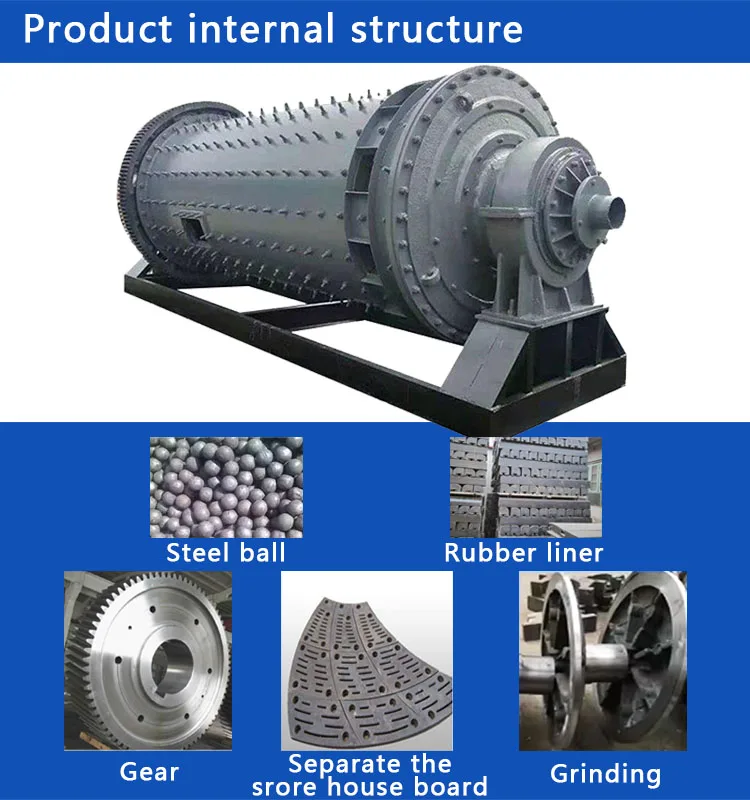 Industrial Cement Dry Limestone Ball Mill Calcium Carbonate Powder Plant 5500 X 8500 Ball Mill With Ceramic Ball