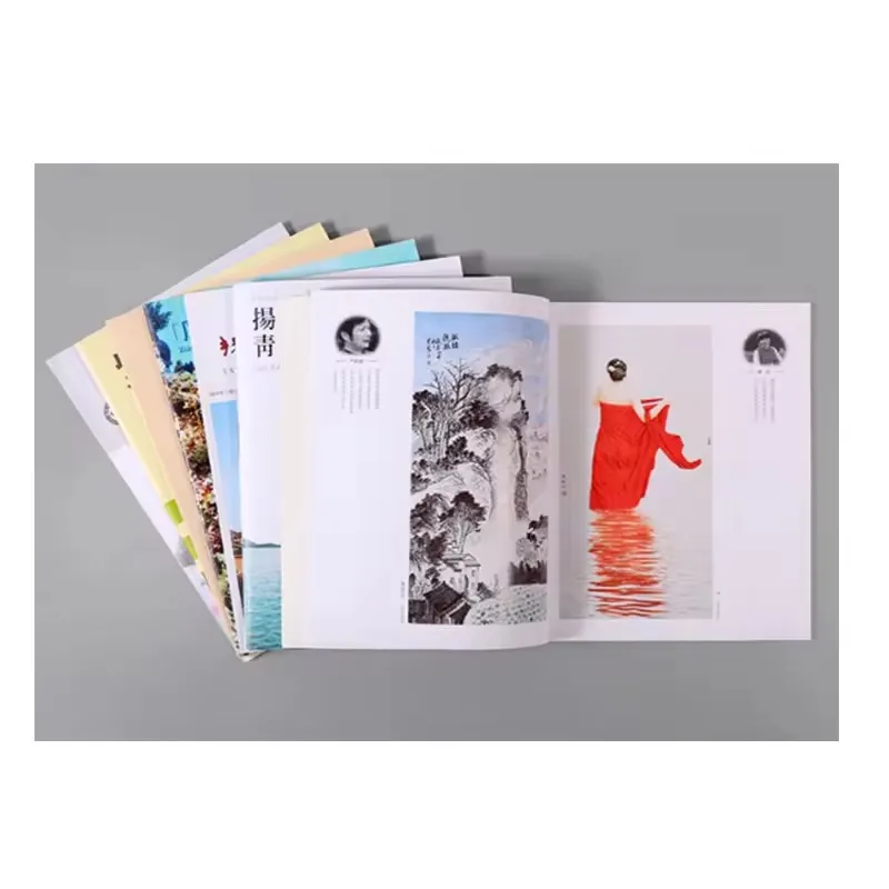 Offset Printing Service for Softcover Flyer Booklet Brochure Hard Cover Book Magazine Coloring Book