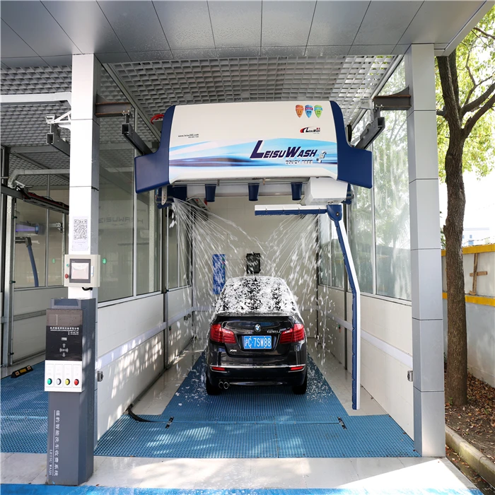 leisu wash 360 plus touchless automatic car washer factory price best quality hot selling car wash station with air drying