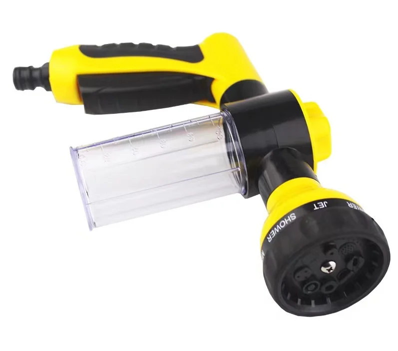 Car Soap Spray  Spring Flexible Nozzle Leak Proof Handheld Garden Hose