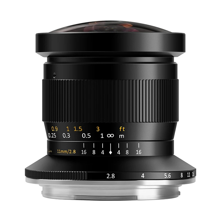 TTartisan 11 мм F2.8 Полнокадровый ручной фокус Рыбий глаз объектив для GFX-Mount как Fuji GFX 100/GFX 50S/GFX 50R/GFX 100S