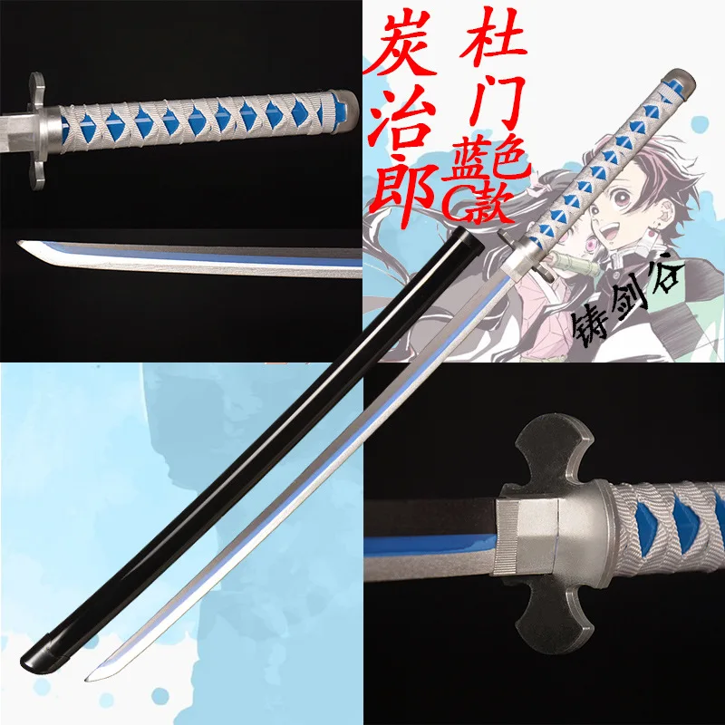 19 Styles 104CM Wooden Demon Slayer Kamado Tanjirou Tokitou Muichirou Kochou Shinobu Kamado Nezuko Anime Toy Katana Swords