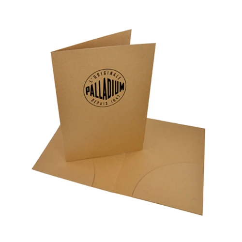 
Shenzhen supplier high quality A4 size School&Office brown kraft paper stationery file 