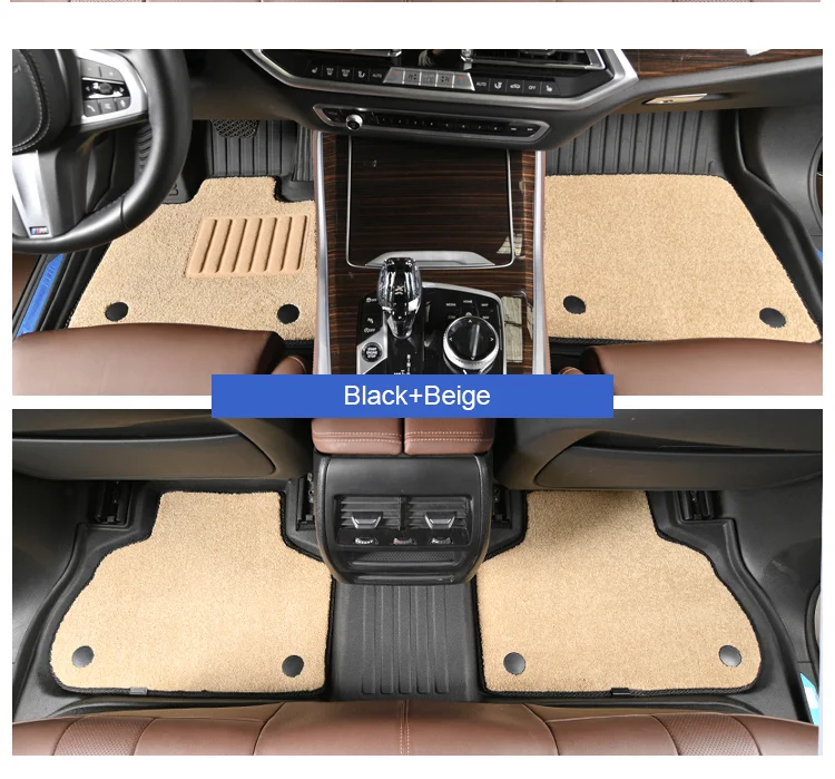 Professional Manufacture Car Interior Accessories Safety Leather Tpe Car Floor Mat Carpets for Suzuki Ertiga 2020