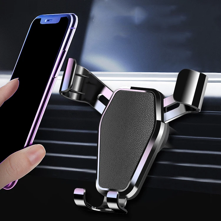 Automatic locking universal car gravity phone holder mobile phone mount holder for car