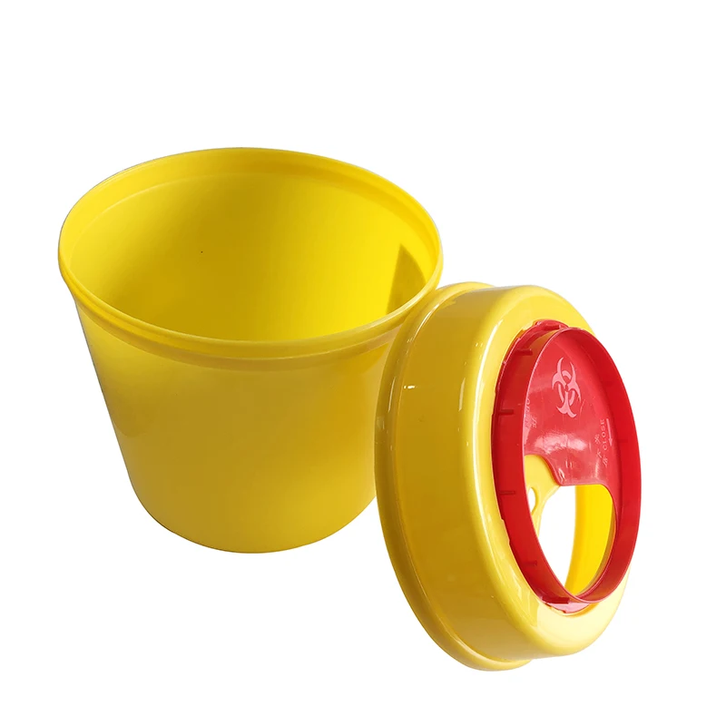 Disposal Biohazard Plastic Medical Waste Syringe 8L Safety Box Sharps Container