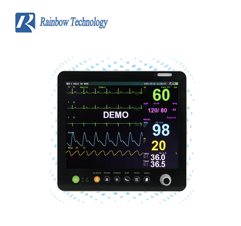 № 15 дюймов большой шрифт монитор пациента Китай (материк) мульти параметр хирургические для контроля уровня сахара в крови с коробка вспомогательных приборов